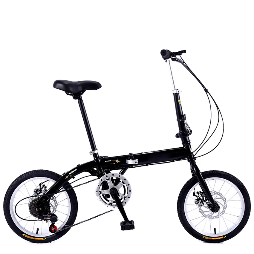 Free Installation Folding Bike Men Women Variable Speed Doub