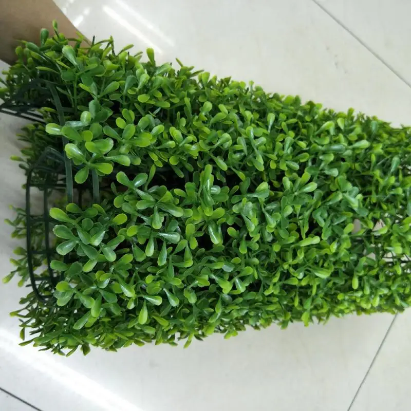 Искусственные зеленые горшечные растения газоны ковер для дома сада стены