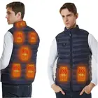 Жилет с подогревом для мужчин, зимняя куртка с подогревом для 289 районов, Охотничий Жилет с Usb-зарядкой, мужской жилет с подогревом для улицы