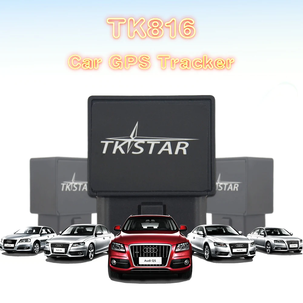 TK STAR TK816 автомобильный OBD GPS трекер отслеживание sms на карте google приложение и Android в