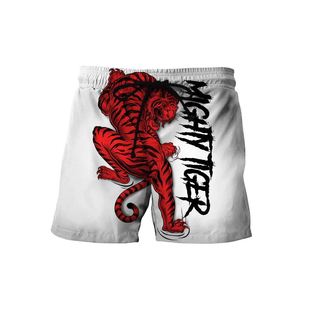 

PLstarCosmos 3DPrint Newest Summer Tiger Tattoo Animal Art Amazing Pattern Harajuku Beach Short Men/Women Funny Sleeveless Style