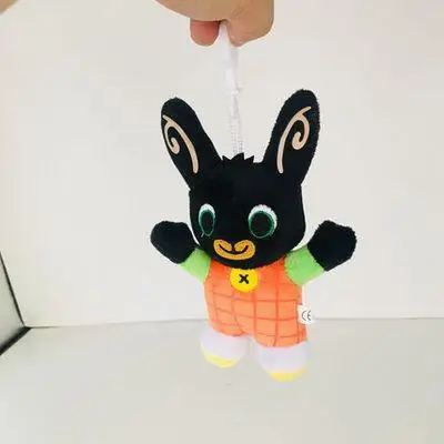 Bing Bunny плюшевая игрушка подвеска зажим Брелок Bing Bunny кукла игрушка Hoppity Voosh чучело Панда Кролик игрушка для рождественских подарков - Цвет: 15cm bing