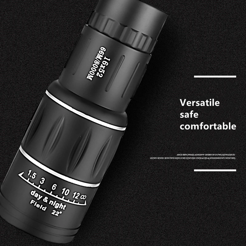 

1652 HD Monocular Telescope High Power Dual Focus Outdoor Portable hand held Plastic Telescope for Outdoor Sport Camping Huntin