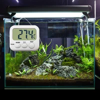 Refrigerator Aquarium Fish Tank Electronic Thermometer LCD C F Digital Thermo Max-Min Temperature Meter with Probe Sensor Cable