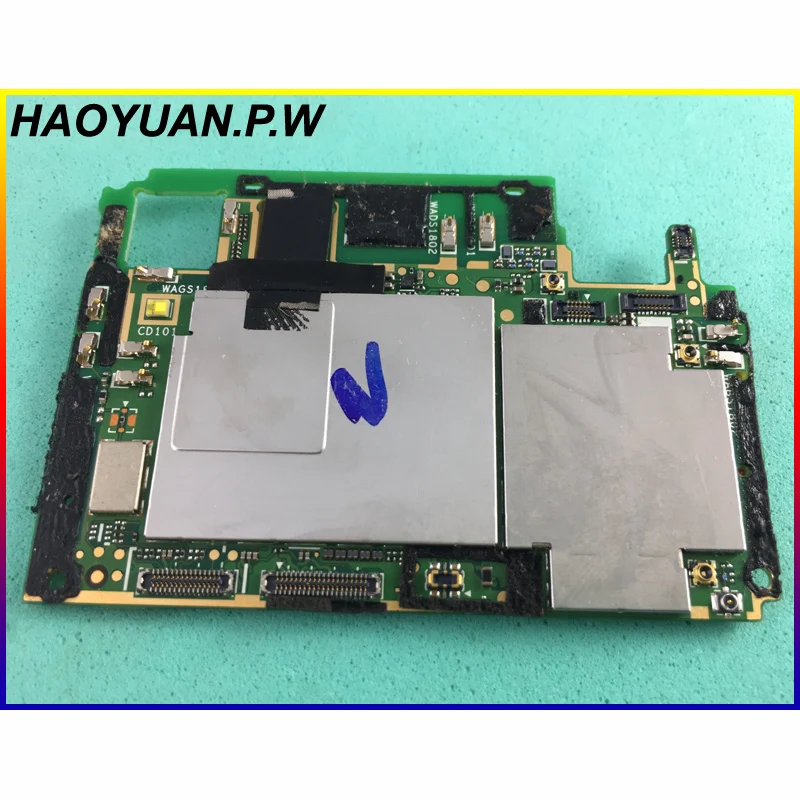 HAOYUAN.P.W оригинальная Рабочая разблокированная материнская плата шлейф для sony Xperia M4 Aqua E2303 E2333