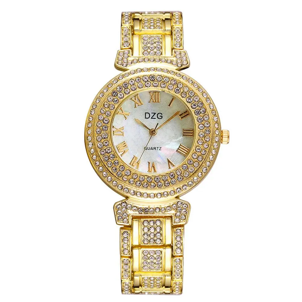 

Women's Watches Diamond Luxury Top Brand Quartz Beautiful Fashion Ladies Bracelet Watch Ladies Watch Stainless Steel Dial Gift