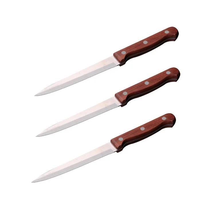 

3CR13 Stainless Steel Fruit Knife Household Fruit Knife Chinese Rosewood Handle Peeler Kitchen Tools Chefs Knife Kitchen Items