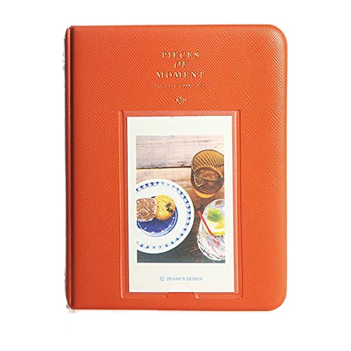 Album Photo Photographie Image 64Pochettes pour Polaroid Fuji Film Instax Mini Orange | Дом и сад