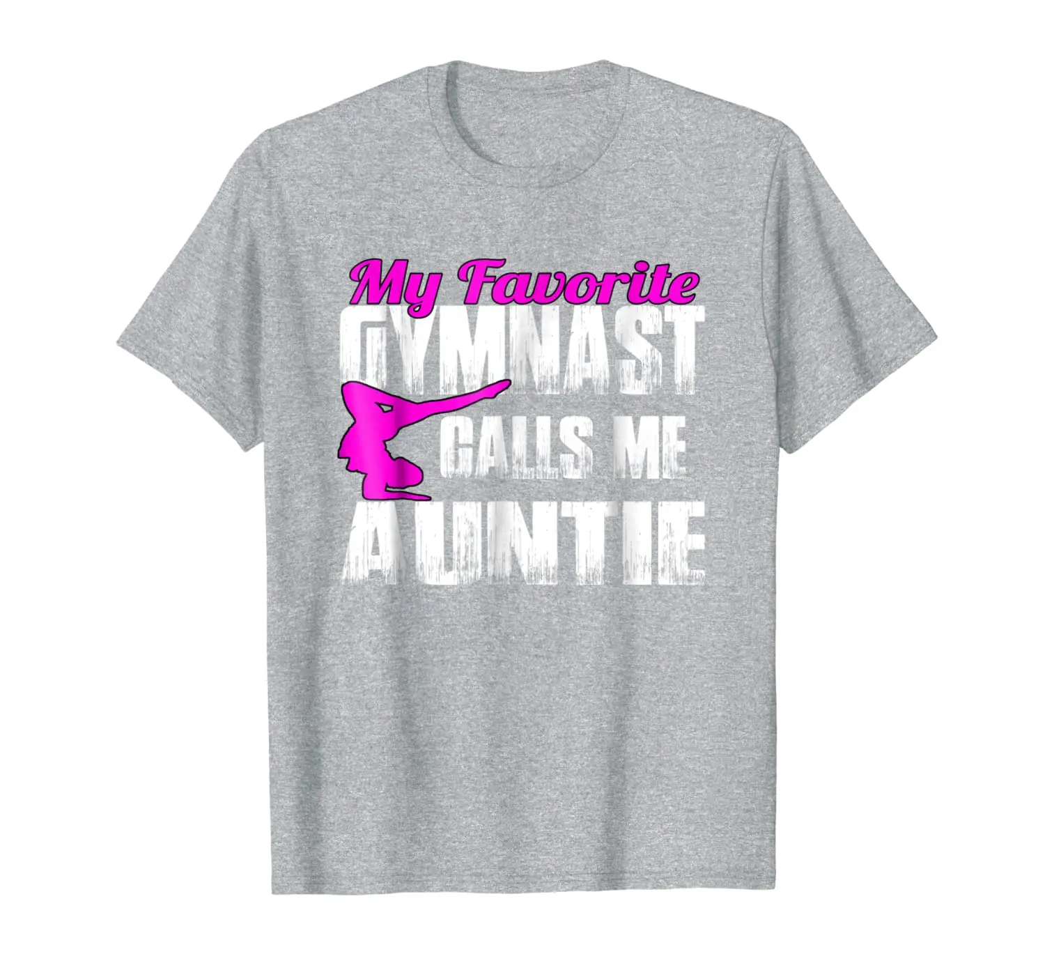 

My Favorite Gymnast Calls Me Auntie Gymnastics Aunt tshirt