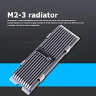M.2 SSD NVMe теплоотвод радиатор M2 2280 SSD жесткий диск алюминиевый радиатор с термопанелью для PCIe SATA M2 ssd для ПК