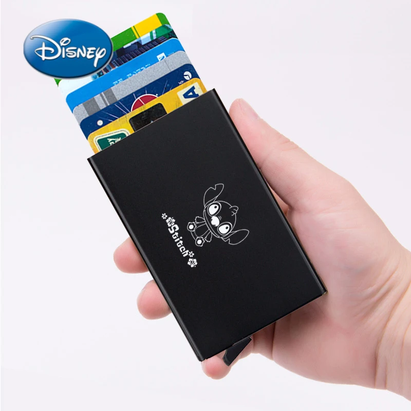 

Disney Stitch Cartoon Card Holder for Men Women wallet with Multi-Card Slot Short Wallet Coin Purse Card Holder Men's wallet