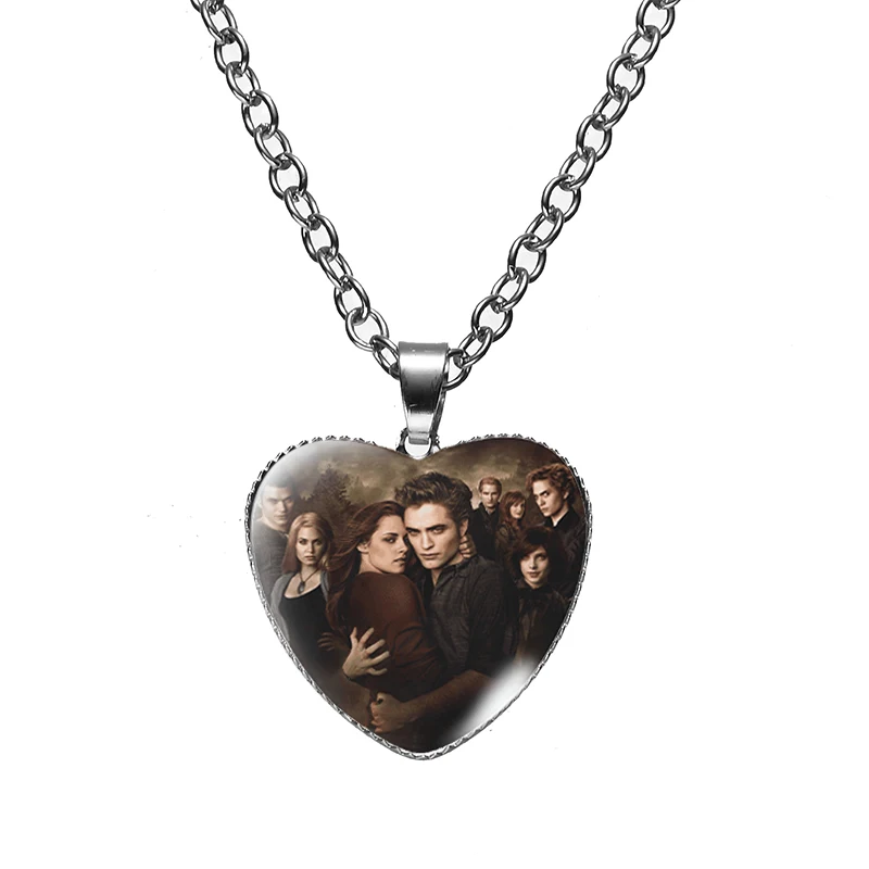 Ожерелье с подвеской в виде сердца из фильма Сумерки | Украшения и аксессуары
