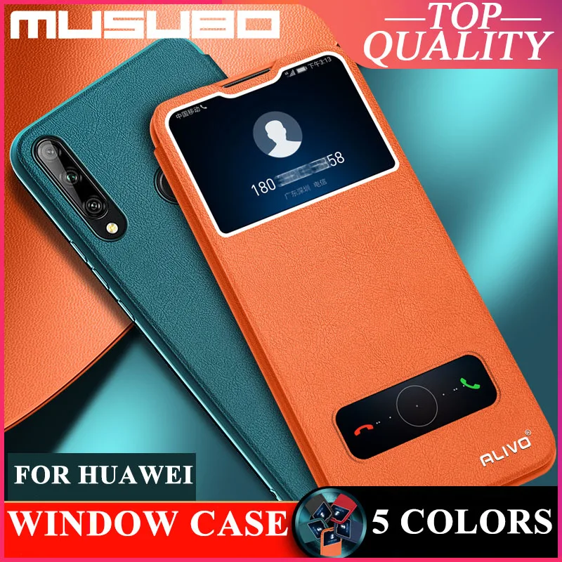 Роскошный чехол Musubo для HUAWEI Nova 7 SE Pro 7i Fundas 6 Honor 30 Lite 20S 20 9X тонкий с окошком|Бамперы| |