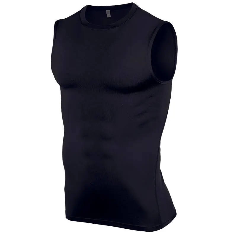 

Heavywood New Men's Quick Drying Tank Tops Super Elastic Sleeveless Sport Shirts Vest Male Jogging Fitness Gym Clothing Singlets
