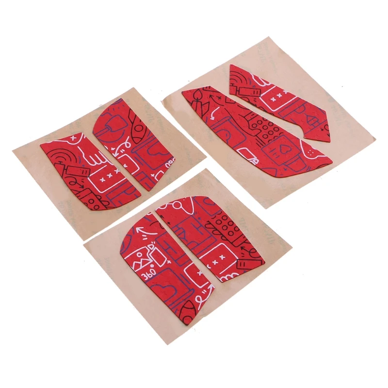 

13x10mm Mouse Skin Mouse Anti-slip Tape Mouse Skates Side Stickers for logitech G403 G603 G703 Mouse Moisture Wicking