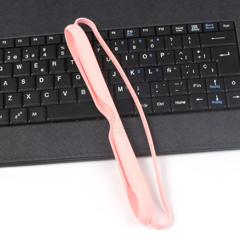 Pink Силиконовый чехол для Apple Pencil 2-го поколения Чехол для iPad Pencil 2 1 держатель с ремешком для планшета стилус мягкий чехол - Цвета: Pink