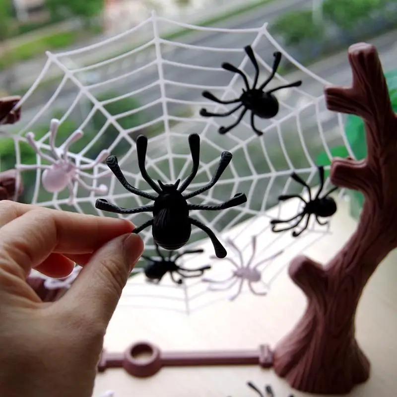 

Funny Board Game Toys For Children Springing Spiders Game battle web
