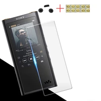 tempered glass screen protector film for sony nw zx300 nw zx300a zx300 with dust plug