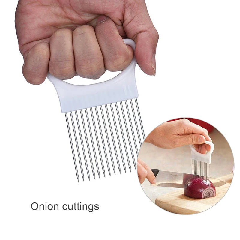 Слайсеры из нержавеющей стали лук томатный слайсер помощь режущая направляющая