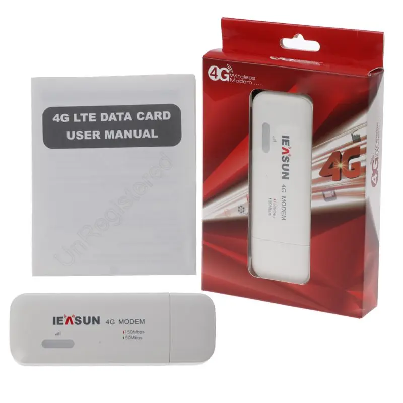 4G LTE USB модем сетевой адаптер с точкой доступа Wi Fi SIM карта беспроводной