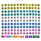 130 шт.; Оптовая продажа; Детское нижнее белье из ПВХ обувь подвески с буквенным принтом крокодил украшения красочные аксессуары в виде тапочек + 1 шт. браслет + 4 шт. адаптер