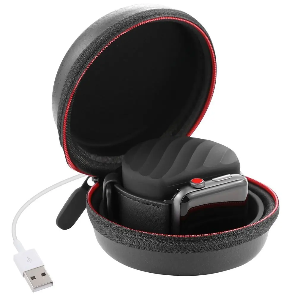 Для Apple Watch Series 5 4 3 2 1 портативное зарядное устройство Держатель Док станция чехол