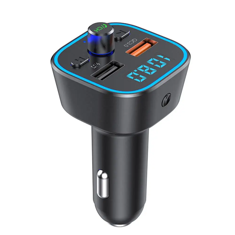 

Fast Charger 12V - 24V T35 Car Lighter MP3 Music Player FM Transmitter QC3.0 T35 20HZ - 15KHZ Car interior Electronics MP3/WMA