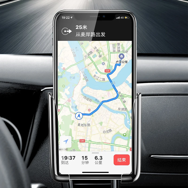 Универсальный автомобильный держатель для телефона Gravity крепление на