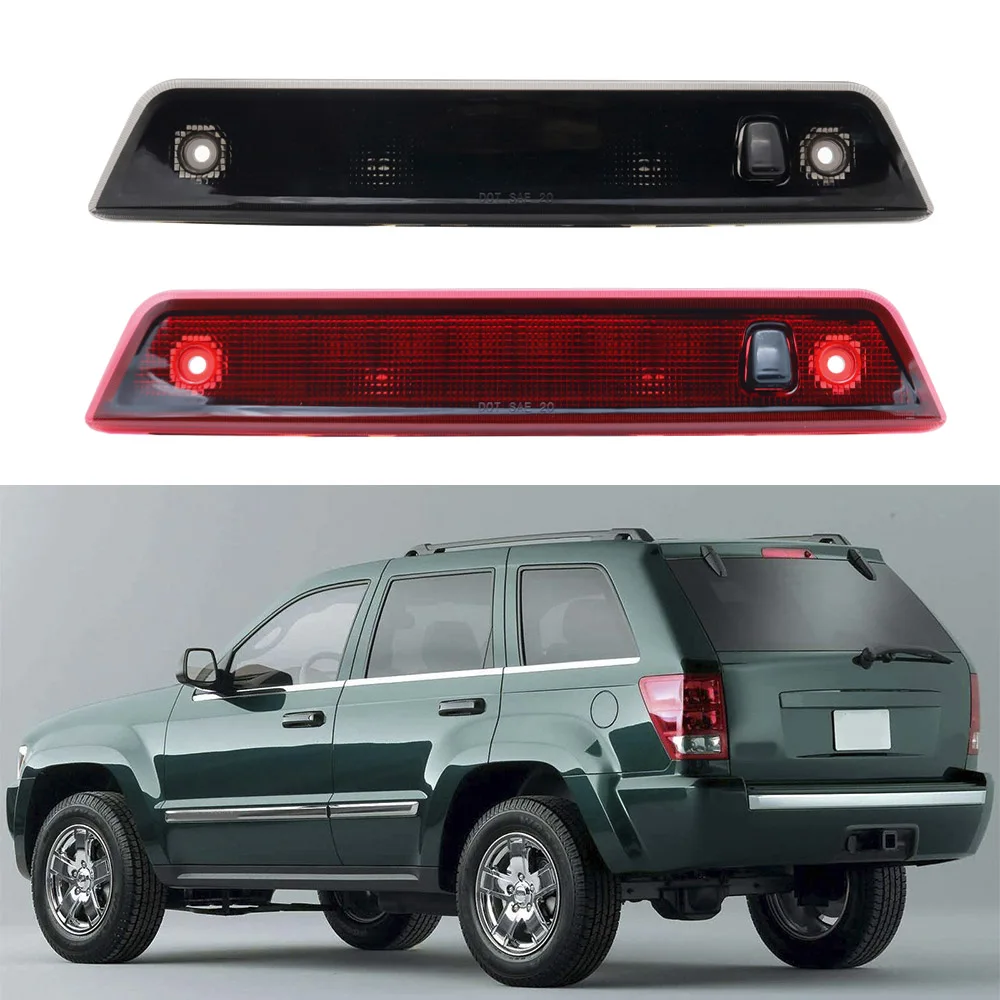 Копченый/красный светодиодный 3rd стоп светильник высокого красный ing для Jeep Grand
