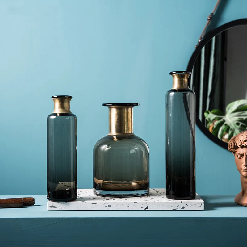 Современное Качество прозрачное украшение для стеклянной вазы высокие свадьбы