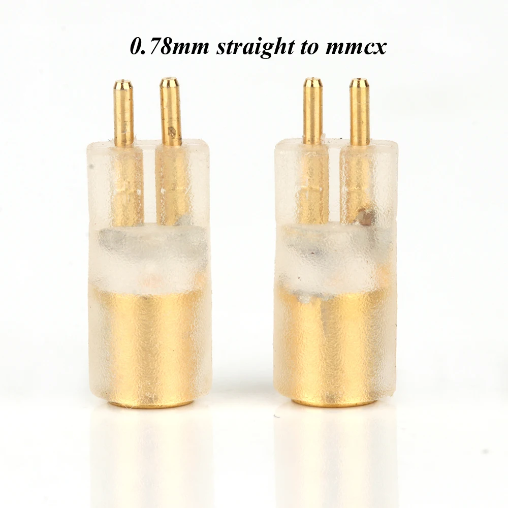 Pair hifi audio MMCX Converter 0.78MM Headset Converter Plug 0.78mm to mmcx hi-end mmcx to qdc