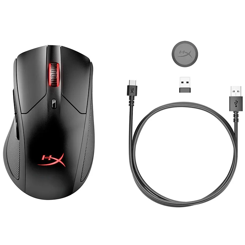 Kingston Pulsefire Dart Wireless Gaming Mouse Pixart 3389 Sensor Qi Certified for wireless charging 16000 DPI / 450 IPS 50G | Компьютеры и