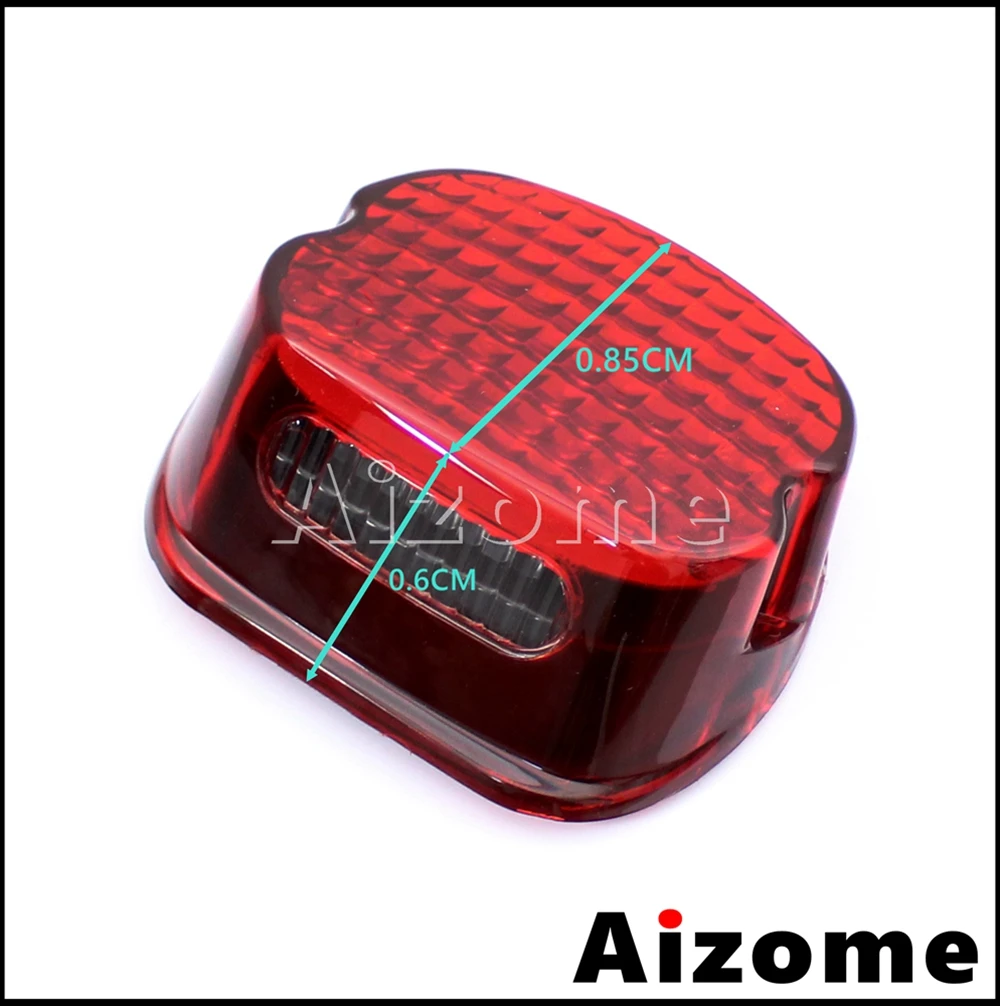Red/Smoke Lens Motorcycle Rear Light LED Integrated Taillight Running Brake Stop Tail Lamp for Harley Dyna Softail Sportster XL |