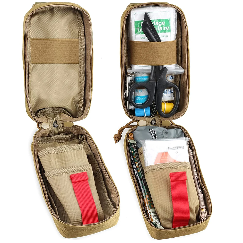 Тактическая медицинская сумка Molle комплект для оказания первой помощи при