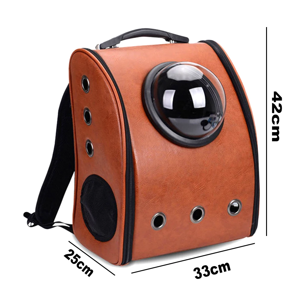 Brown Cat Bag Сумки для кошек, уличные рюкзаки для кошек, сумка-переноска для кошек, капсулы, большие сумки для кошек, котенок, уличные сумки для питомцев, Mochila Gato - Цвет: Brown Cat Bag