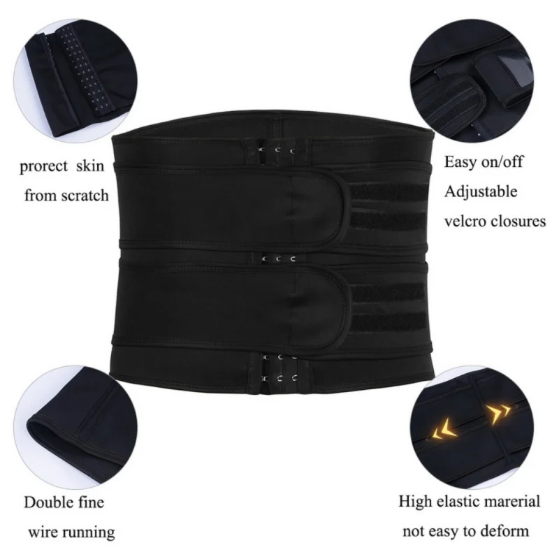 

Men's Breasted Sports Fitness Abdomen Waist And Body Shaping Belt