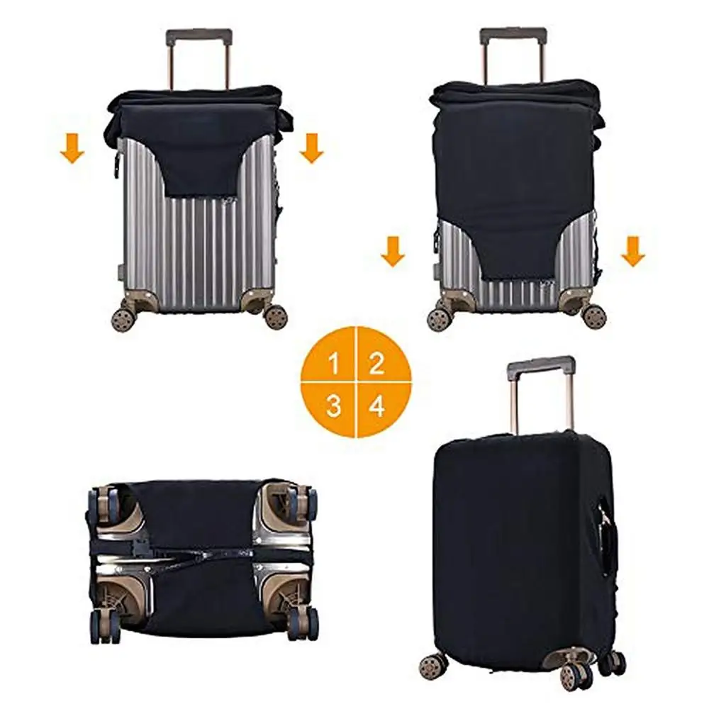 King Of The Jungle Cross With Lion 2020 new funny diy design travel accessories Protector Luggage Cover tag 28 inch luggage | Багаж и