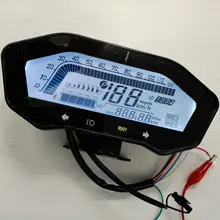 Compteur de vitesse à écran LCD 72V-120V, INSTRUMENT pour SCOOTER électrique, TRICYCLE, moto, ATV, UTV