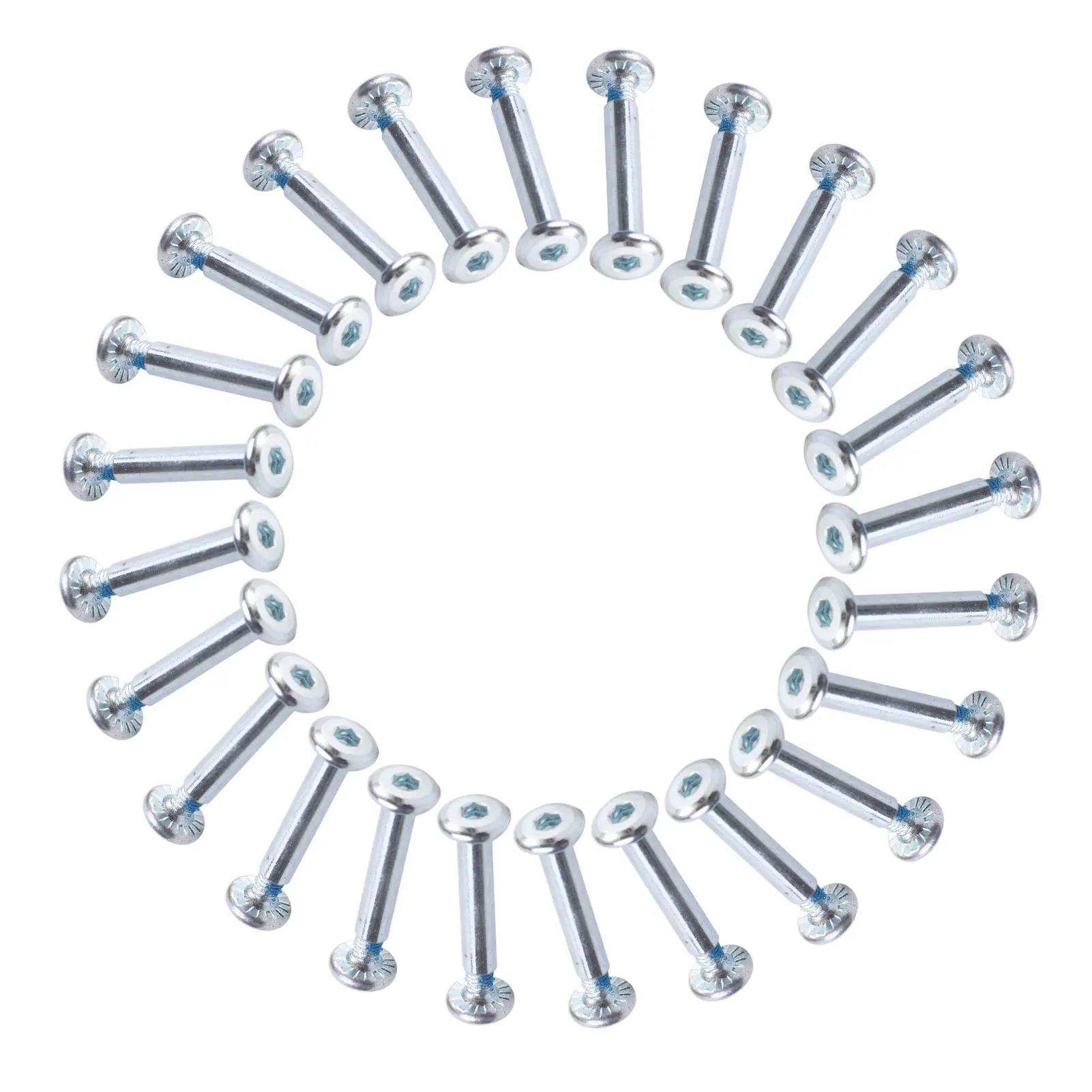 

20sets With Installation Tool Fixed Replacement Parts Socket Hardware Inline Wheel Universal Portable Easy Install Skating Screw