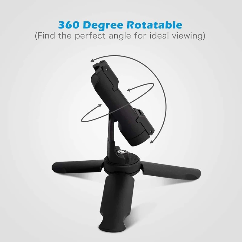 Универсальный складной настольный держатель для телефона с поворотом на 360