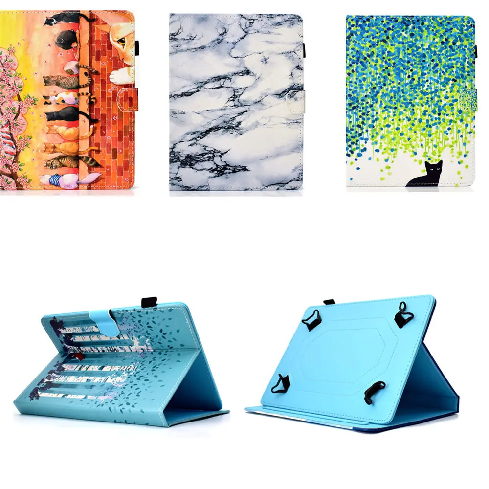 Чехол книжка 8 0 дюймовый универсальный из искусственной кожи чехол для карманной