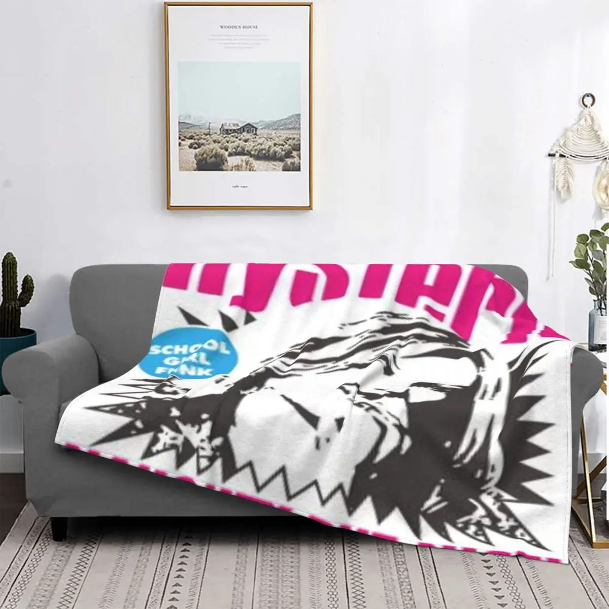 

Histeric Glamour-Manta de cuadros para cama, cobertor de cama con capucha de 90, pickick, textil de lujo para el hogar, 3 unidad