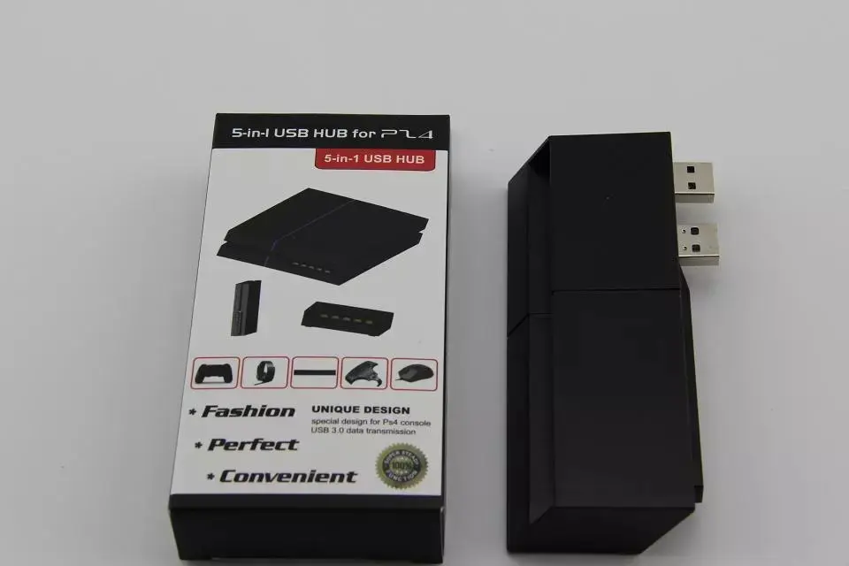 Фото 5 в 1 портов s PS4 Расширенный USB адаптер конвертер usb-хаб 3 0x1 высокая скорость и 2 0