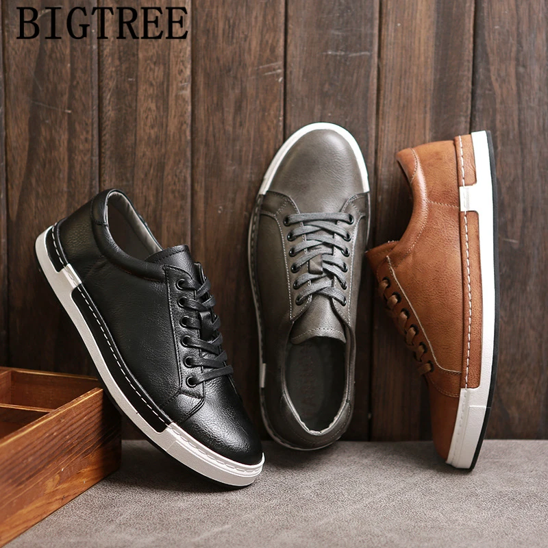 Мужская повседневная кожаная обувь роскошные кроссовки мужская брендовые