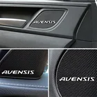 Наклейка с эмблемой 3D алюминиевая Эмблема для Toyota Avensis t25, t27, 10 шт.