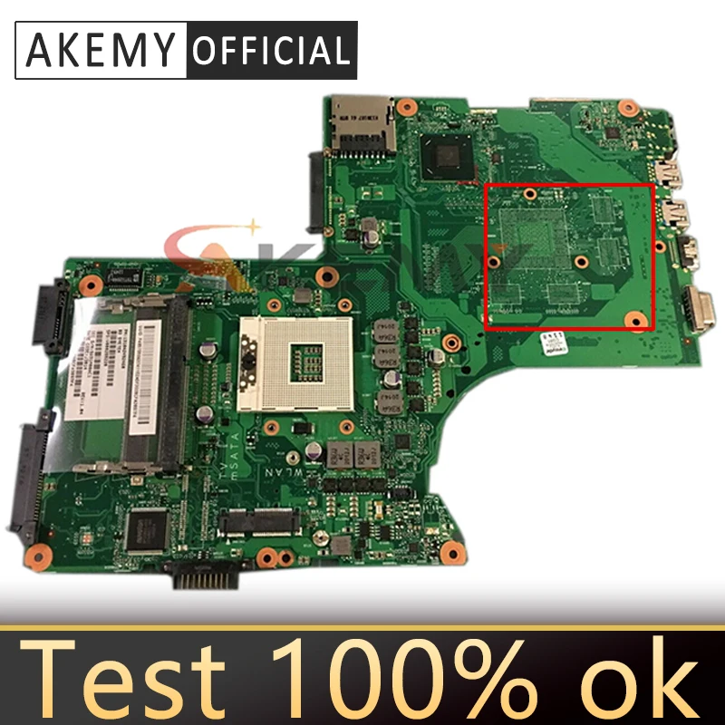 

AKEMY V000288120 Laptop motherboard For toshiba satellite P870 P875 1310A2492446 MainBoard SLJ8E 6050A2492401-MB-A02 DDR3