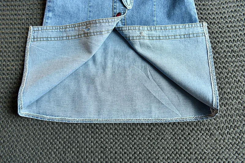 

Girls Denim Dress Summer Bowknot Children Puff Short Sleeve Casual Clothing Baby Girl Kids Toddles Sweet Fashion Outfit For 2-7t