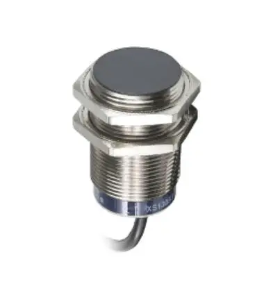 Индуктивные датчики приближения XS630B1PAL2 XS, индуктивный датчик XS6 M30, L62mm, brass, sn15 mm, 12...48 VDC, кабель 2 м