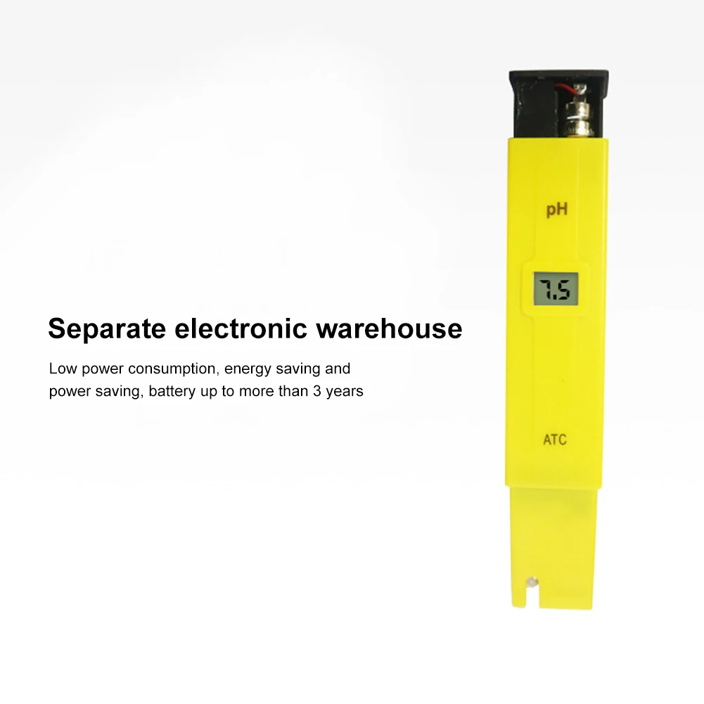 

0.01 Digital PH Meter Tester for Water Quality Food Aquarium Pool Hydroponics Pocket Size PH Tester Large LCD Display 20% off