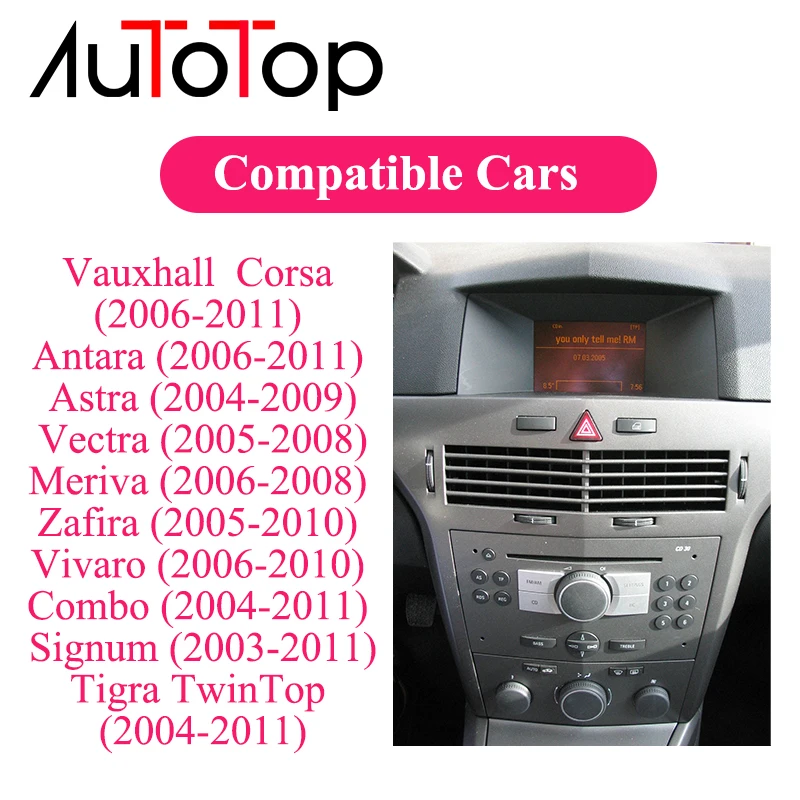 Автомагнитола AUTOTOP мультимедийный плеер на Android 10 0 с 7 &quotэкраном для Opel Astra H G J Corsa D